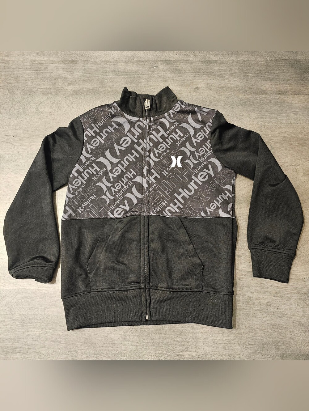 Hurley Black Kids Sweatee- Size 4